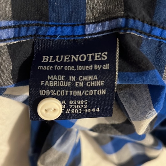 Bluenotes slim fit size large button down shirt - Picture 5 of 5